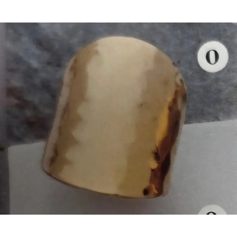 Vtg Park Lane Egyptian Queen Gold Tone Ring SZ 5.5 New in Black Velvet Gift Box